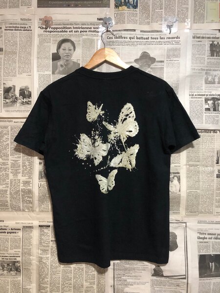 T-shirt noir SHEYCAIYGFUP