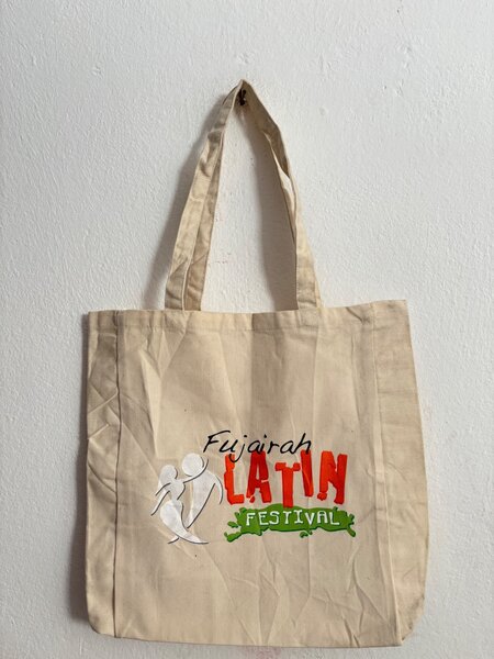 Tote sac en coton Latin Festival
