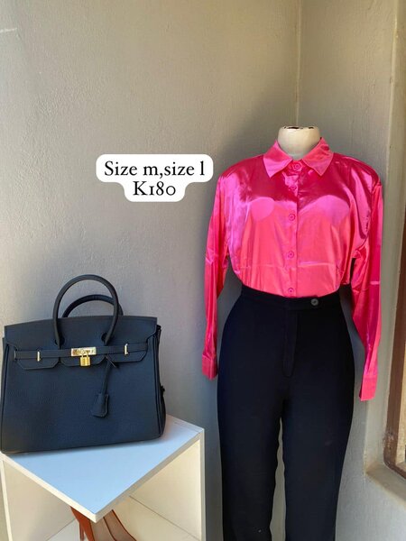 Silk Pink Shirt