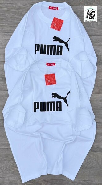 T-shirt blanc sport unisexe Puma