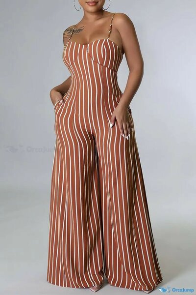 Combinaison rayé disponible en jaune