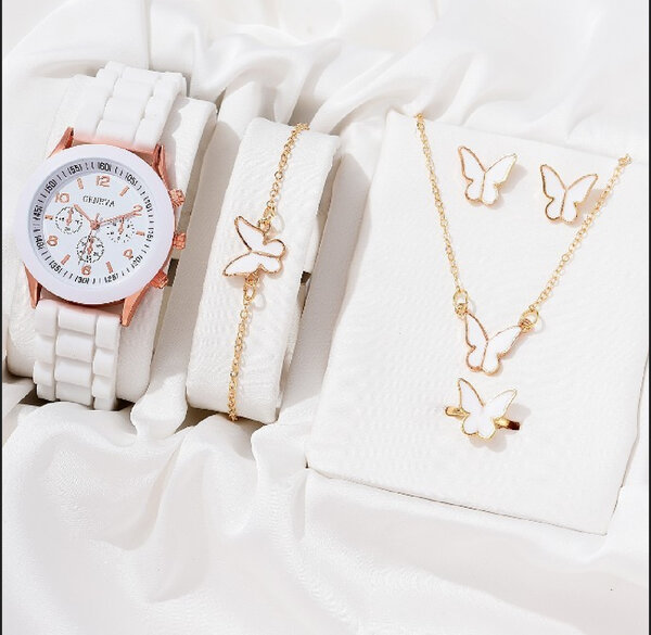 Montre et Bijoux Papillon Femme