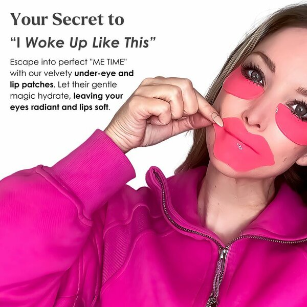 Eye and lip mask