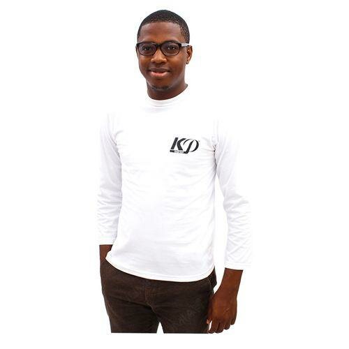 Kouessp Tee Shirt Homme Manches Longues - Blanc