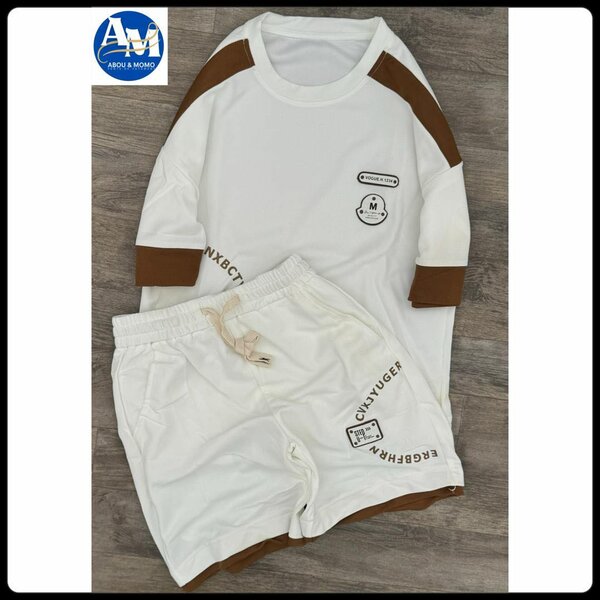 T-shirt et short décontracté