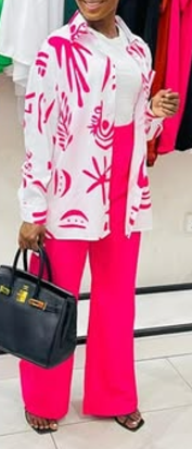 two piece suit