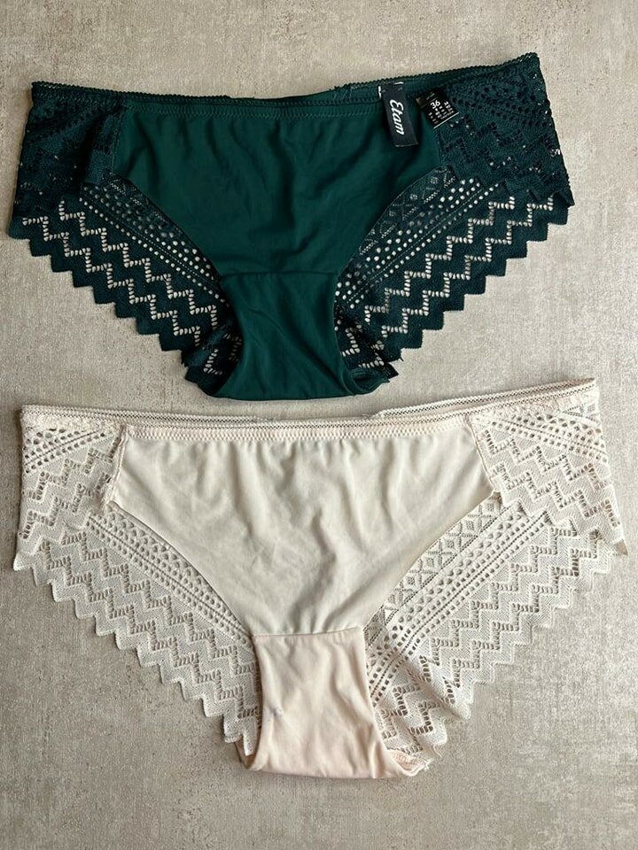 DE PETITE CULOTTE  EN DENTELLE , SANS TRACE, et STRING 