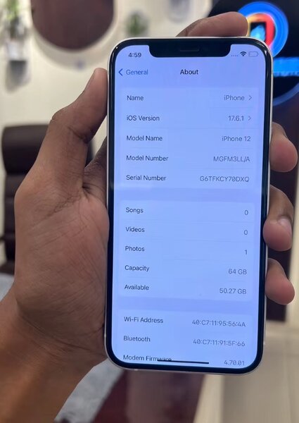 IPHONE 12 128gig