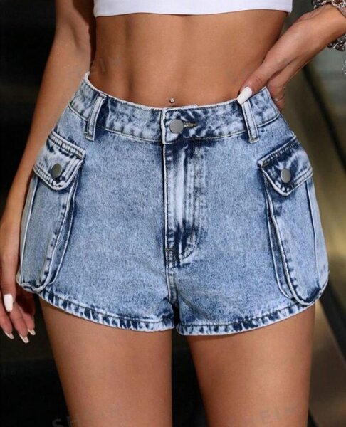 Thrift Cargo Shorts