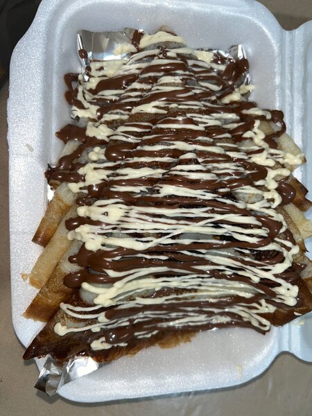 Crêpes au double chocolat