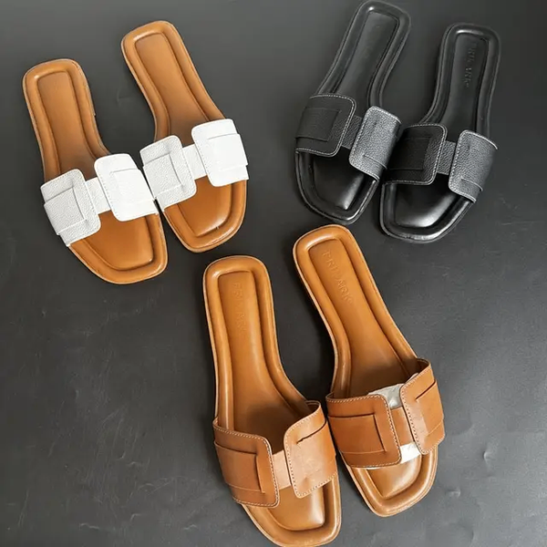 Sandales en cuir élégantes