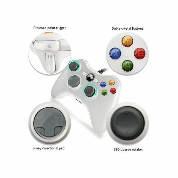 Microsoft Xbox 360 Wired Controller for PC