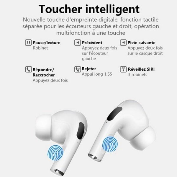 ACE ELEC Écouteurs Bluetooth 5.3