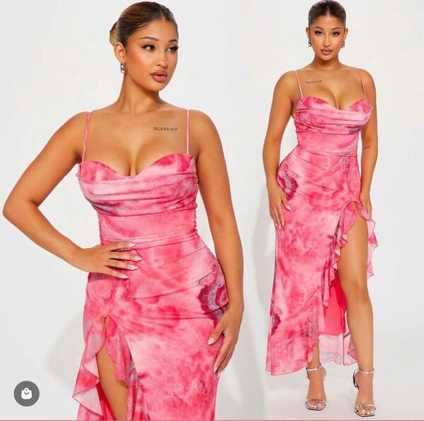 Slit dress