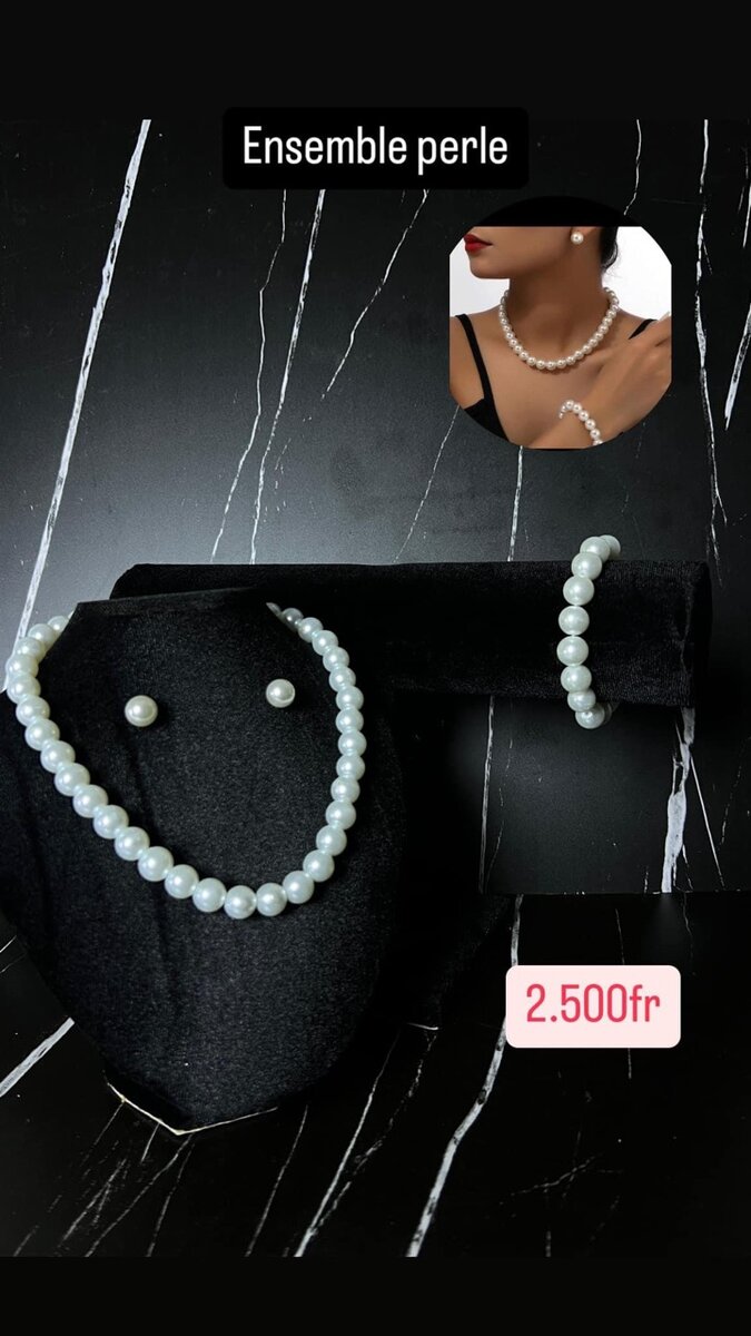 Collier en perles