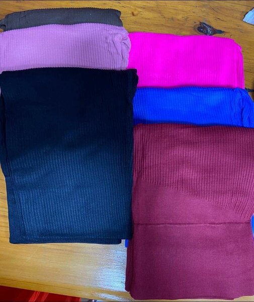 Ribbed leggings