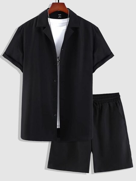 Ensemble chemise et short homme
