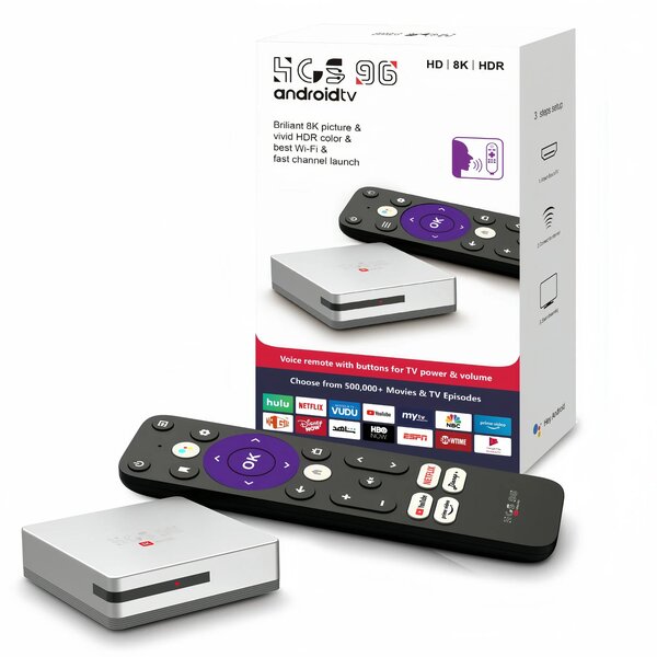 Boîtier Android TV 8K HDR