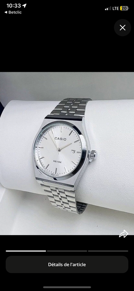 Montre Homme Casio Classique
