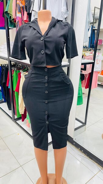two piece suit