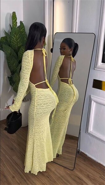 Robe en dentelle