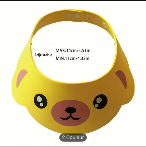 Visière de Bain pour Enfants Ajustable