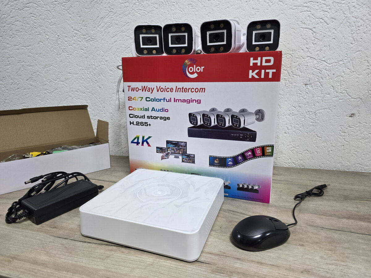 Caméra De Surveillance 4K Pro