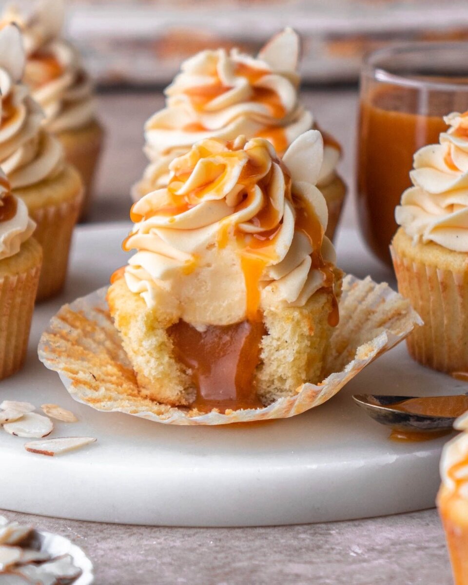 Cupcakes caramel beurre salé