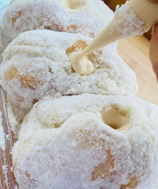 Milky doughnut
