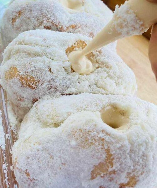 Milky doughnut
