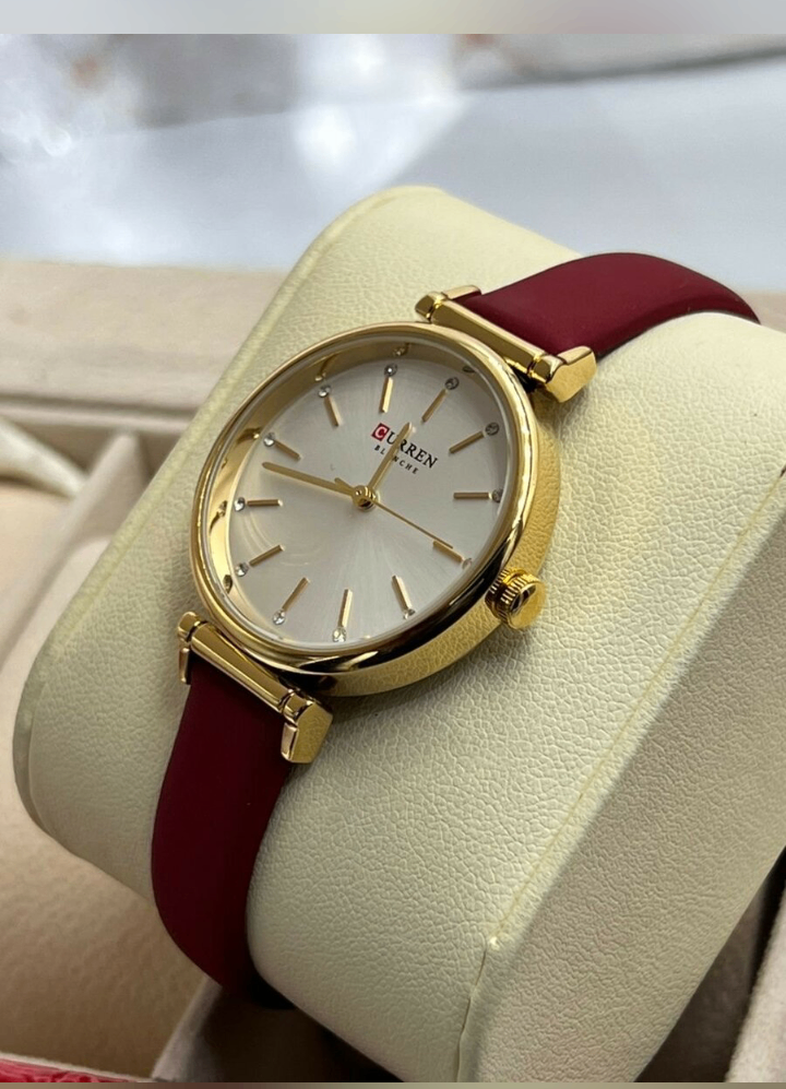 Montre curren luxe femme