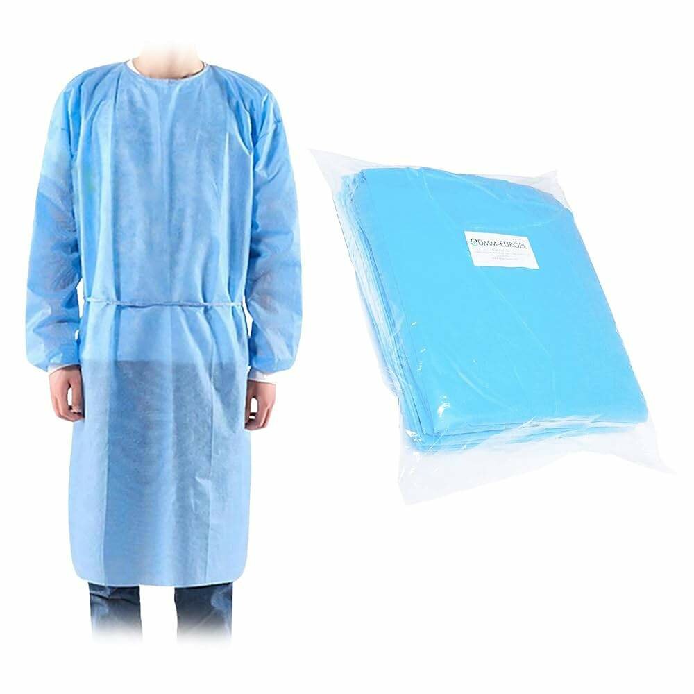 Blouse Médicale Jetable Bleue