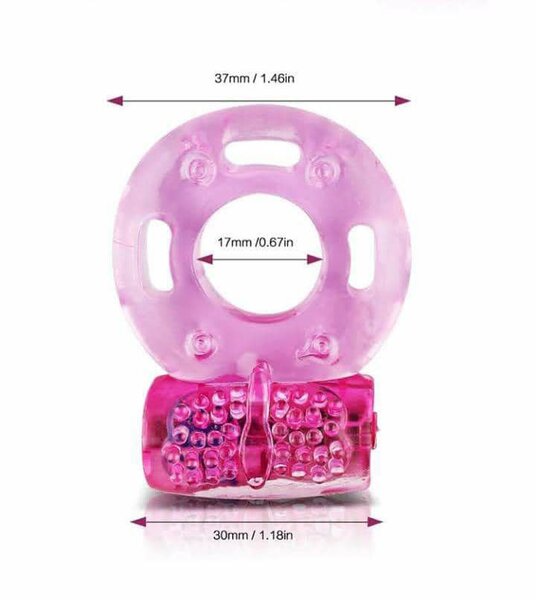 Men's Vibrating Penis Dick Ring