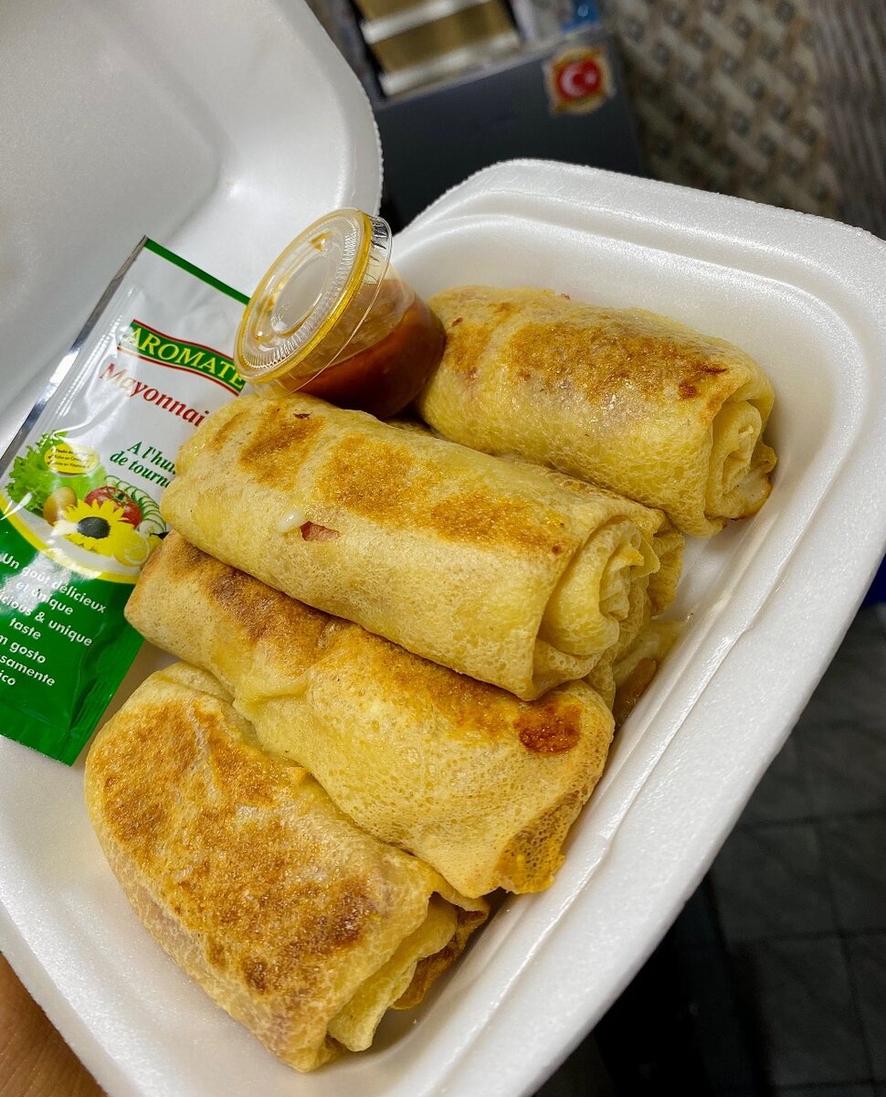 Crêpes au Jambon.