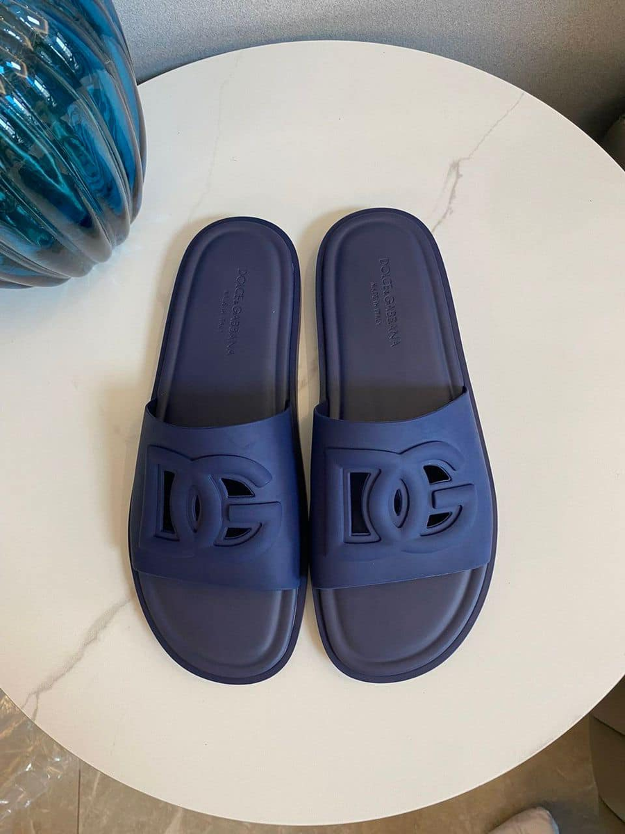 Claquettes bleu