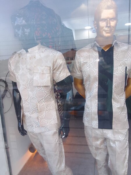 Kaftan top and down
