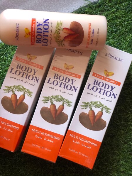 Kormesic Carrot and Vit A body lotion