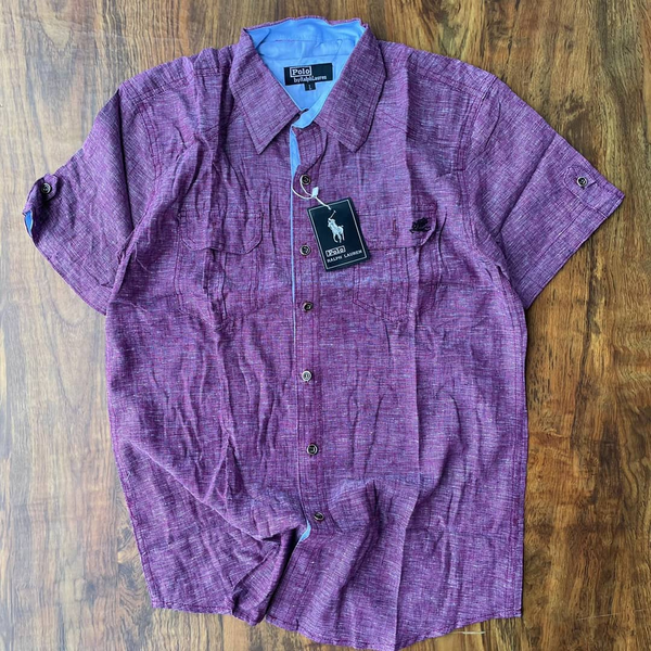 Shirt violet