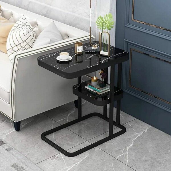 Petite table d'appoint noir