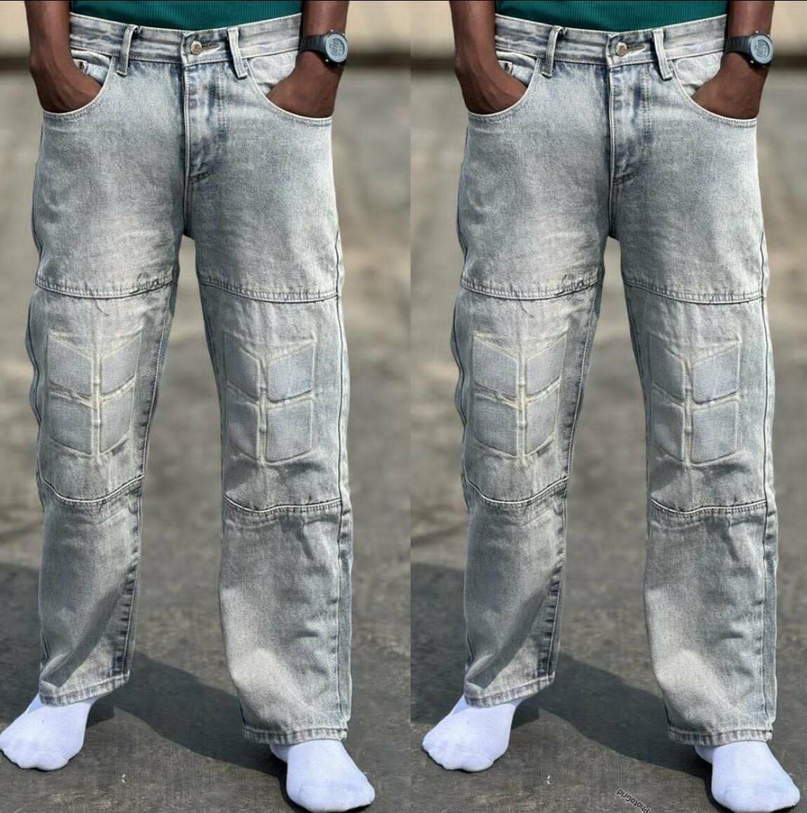Jean vintage coupe ample homme
