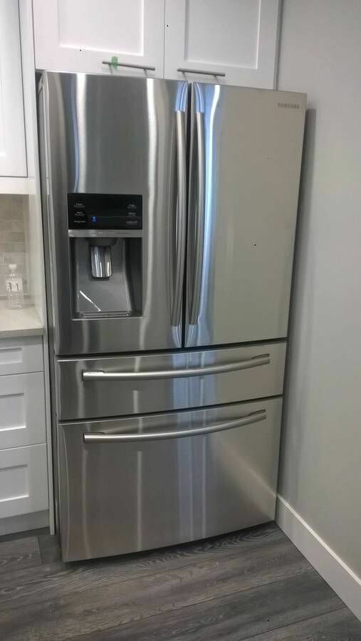 Double door fridge