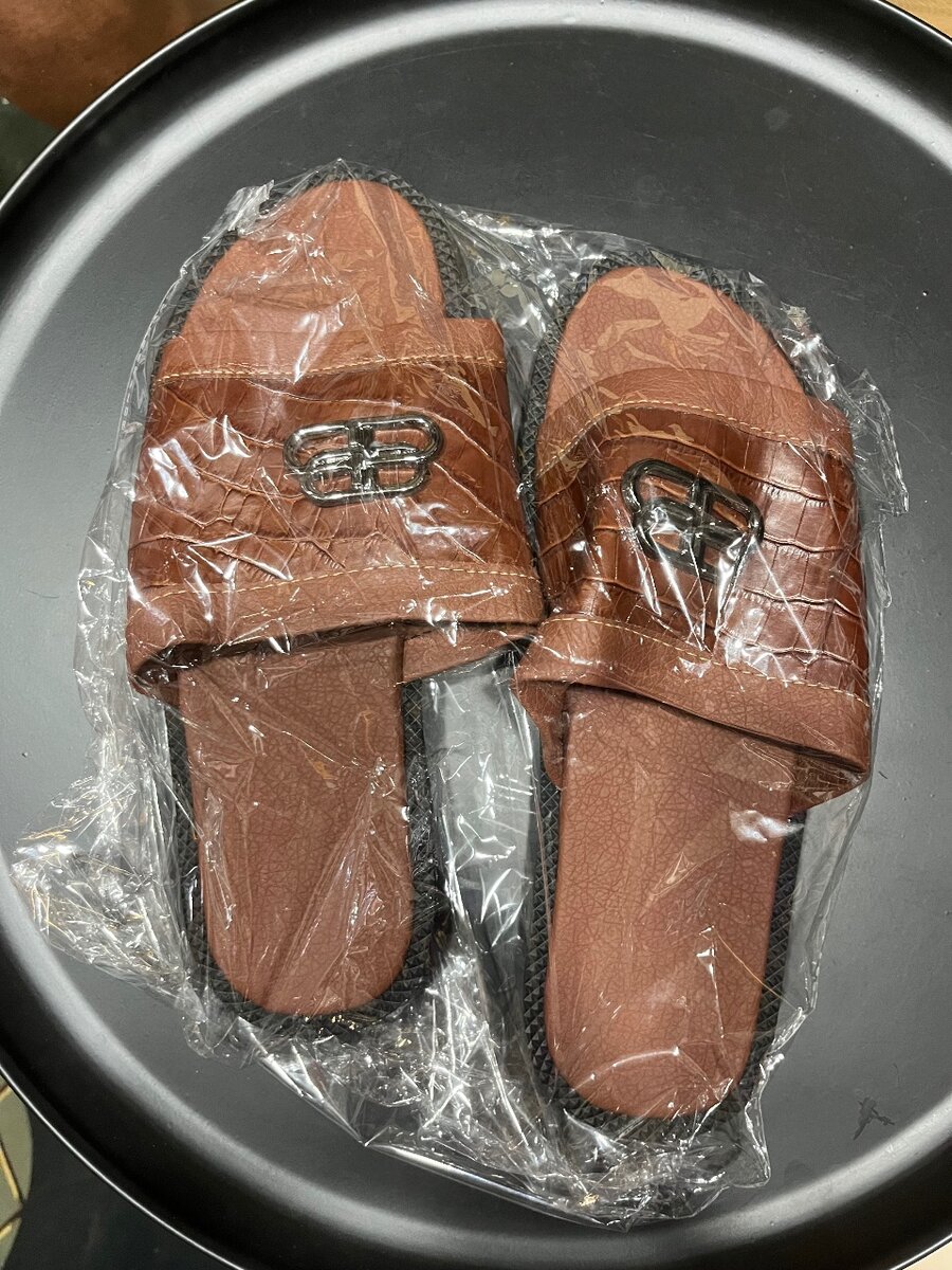 Sandales en cuir