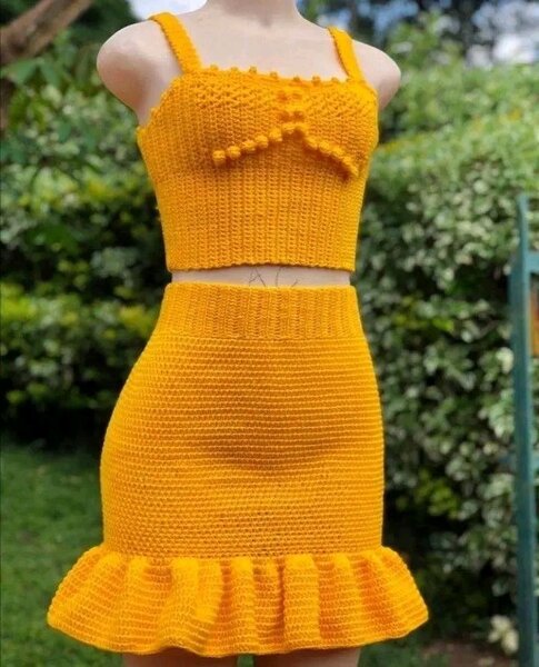 Crochet laine