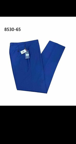 Pantalon bleu homme élégant
