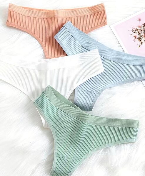 Cotton thongs