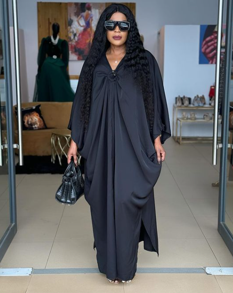 Black kaftan