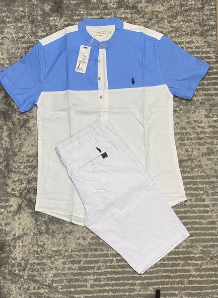 Ensemble chemise et short décontracté