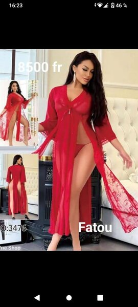 Robe de nuit en dentelle sexy