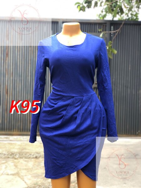 Navy blue dress