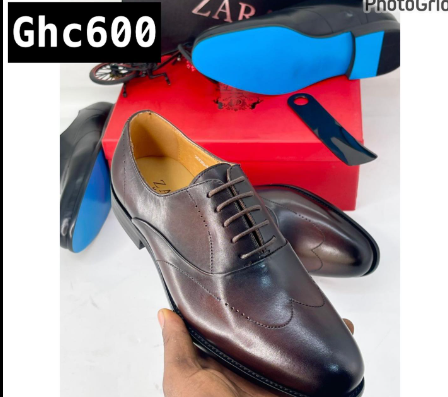brown shoes